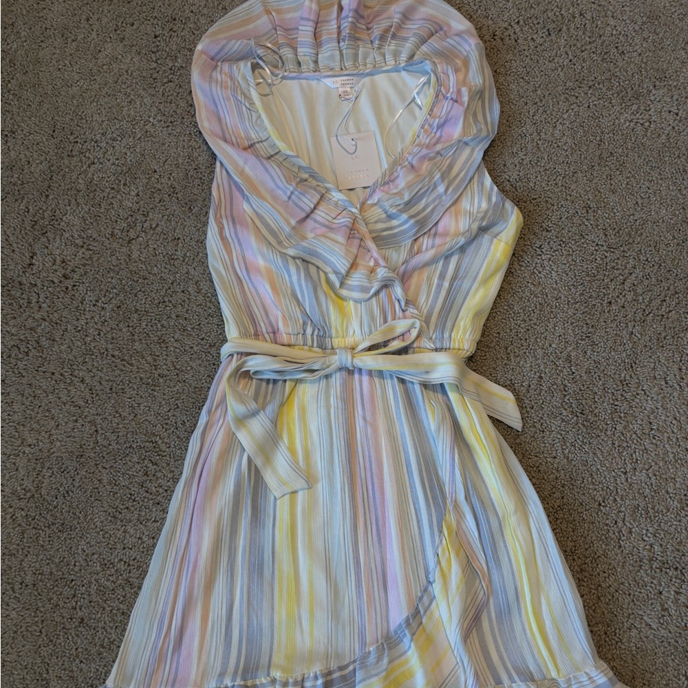 LC Lauren Conrad Pastel Striped Kids Dress